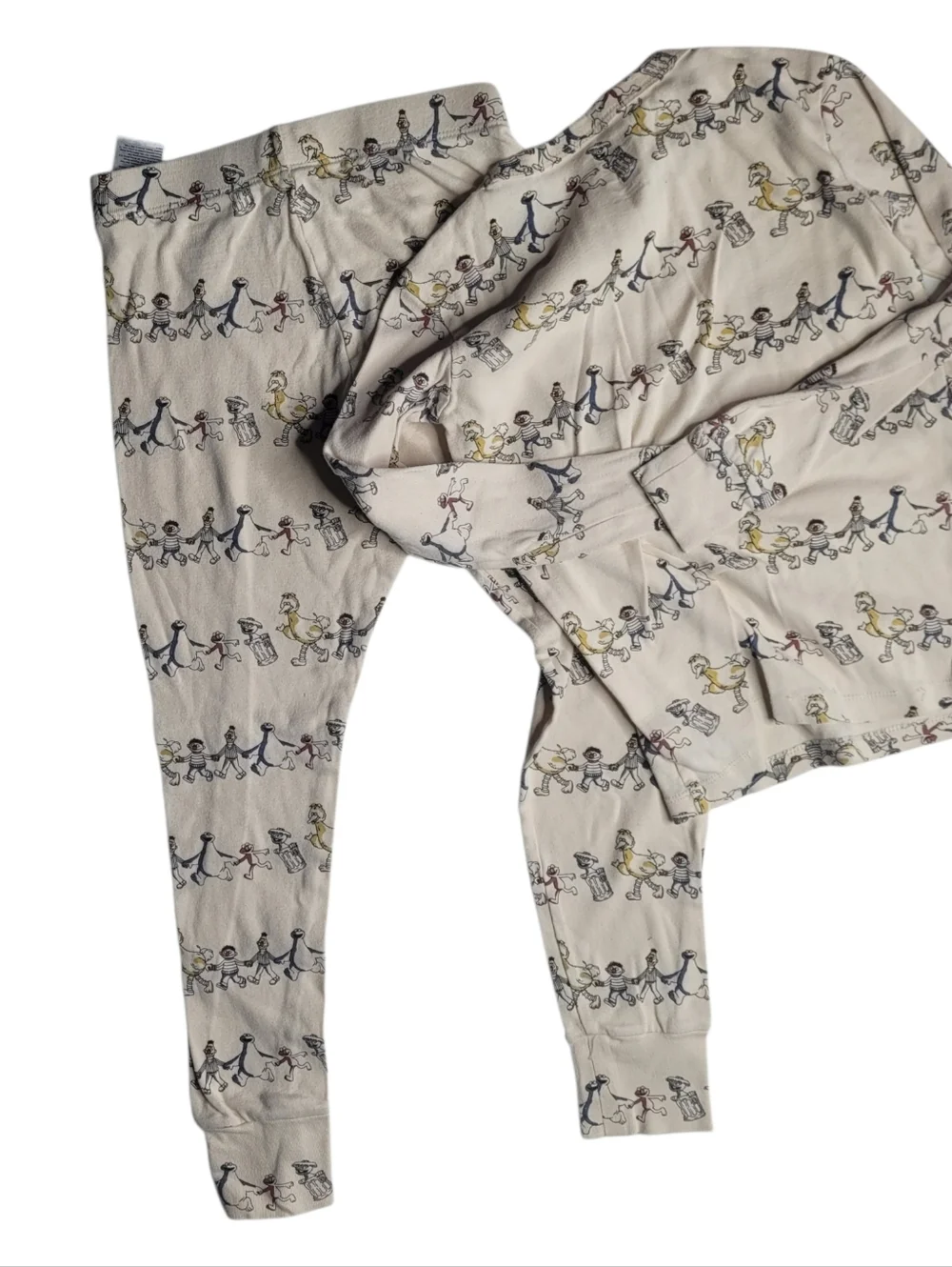 GapKids | Sesame Street 100% Organic Cotton PJ Set Size 8